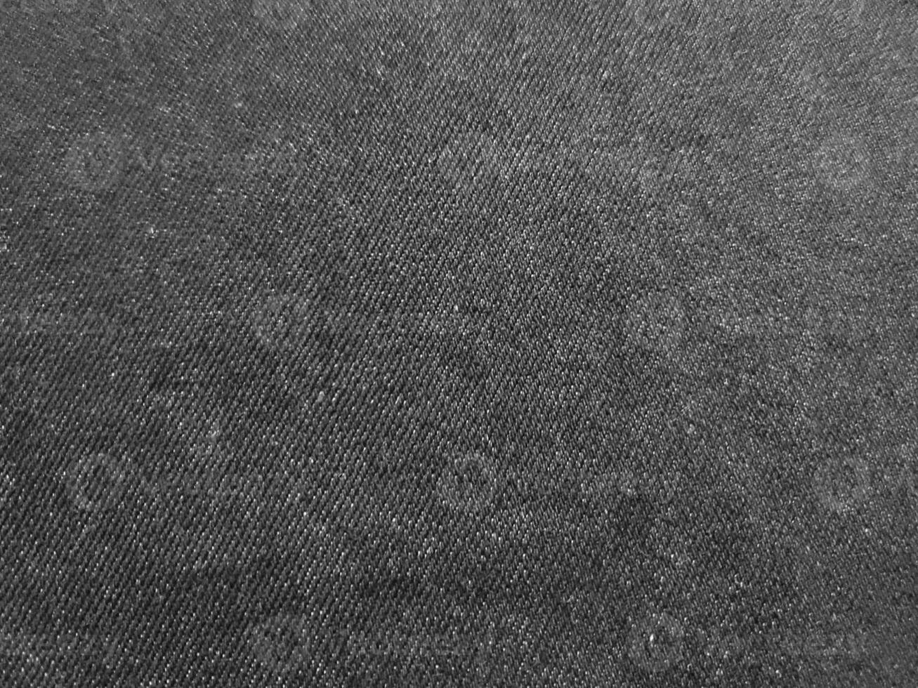 Dark Denim Fabric Texture Background photo