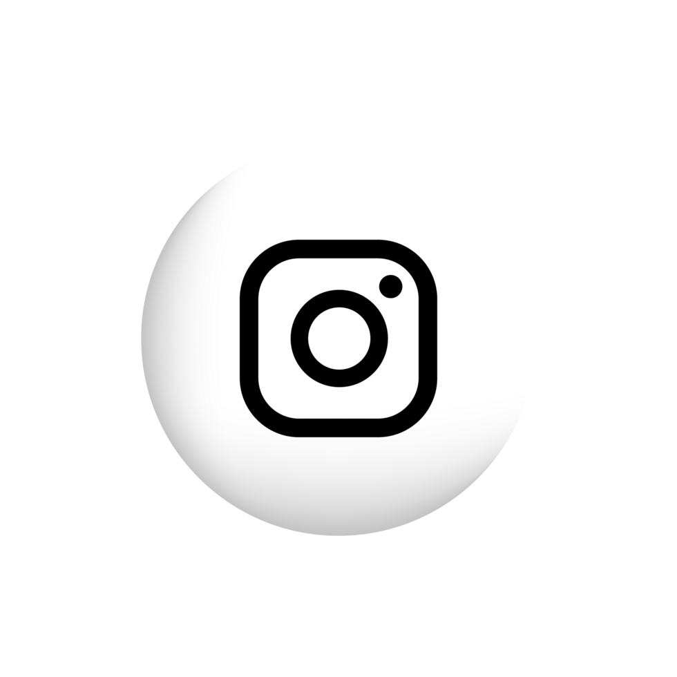 Black instagram icon png