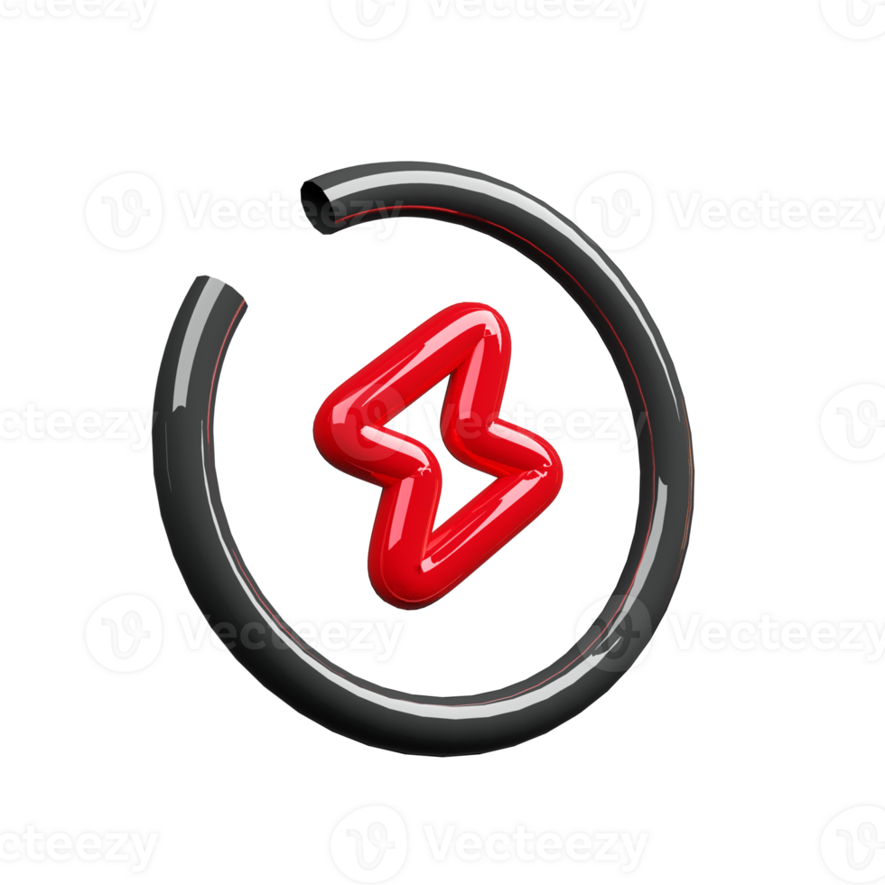 A red and black logo with a z in it png