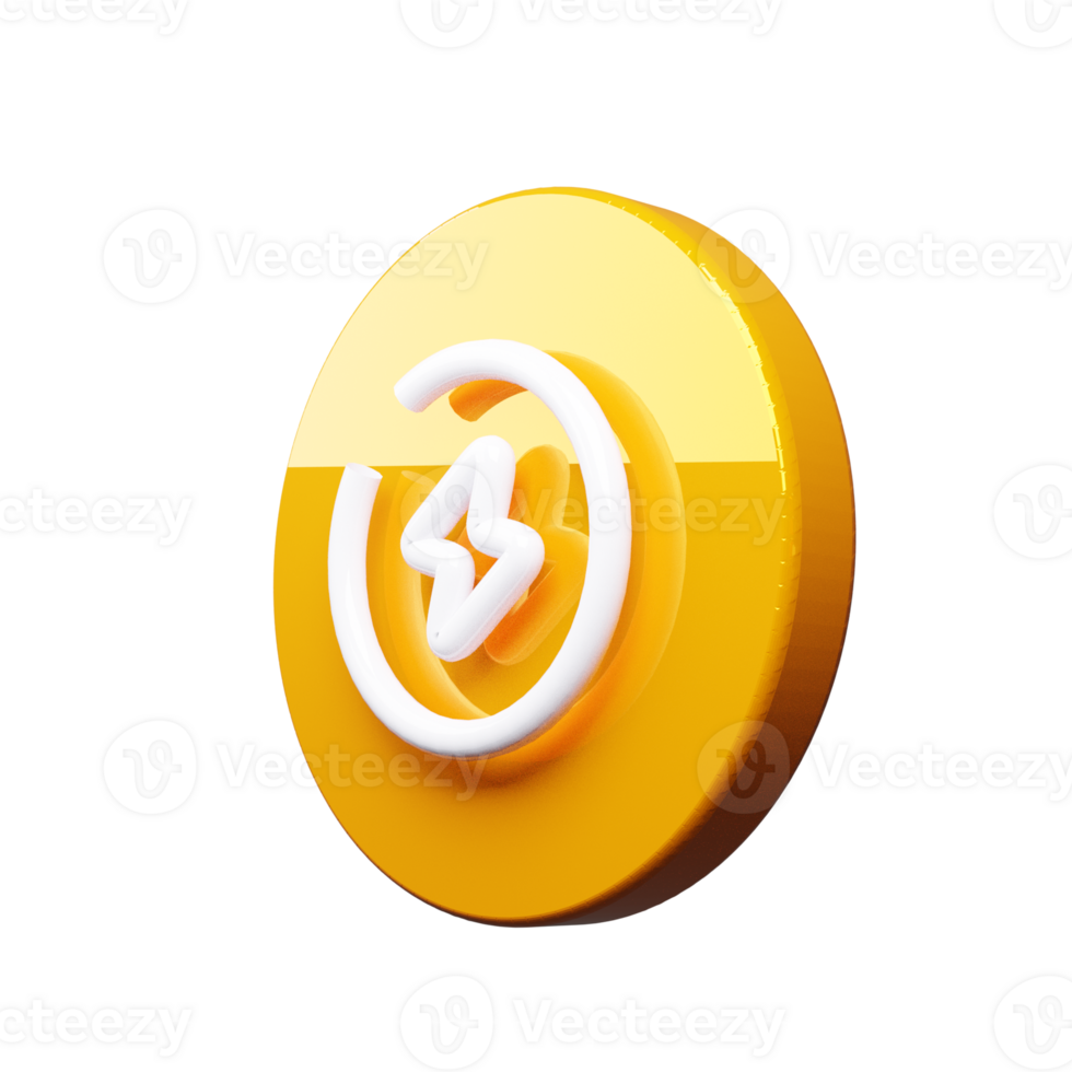 A yellow button with a white arrow on it png