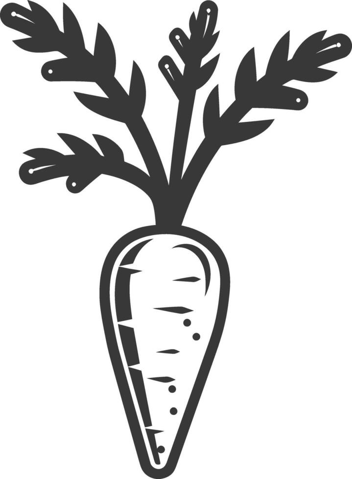 Carrot icon illustration vector