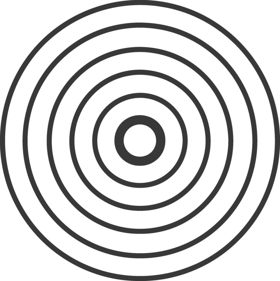 A black and white illustration of a circular pattern vector