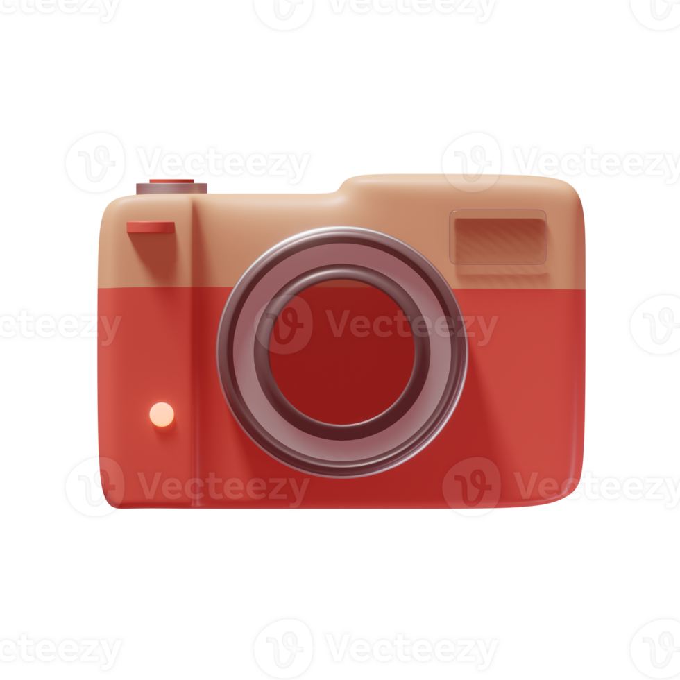 3D render of camera png