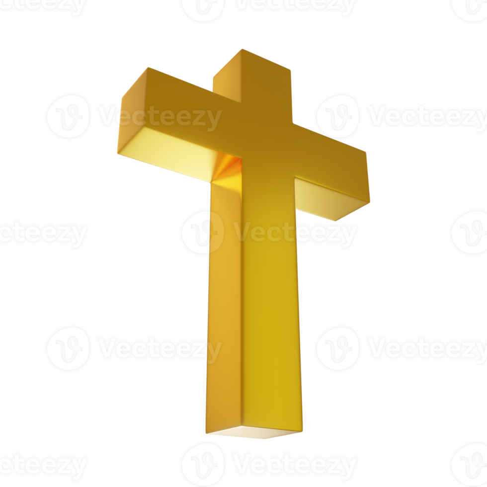 3d render of cross png