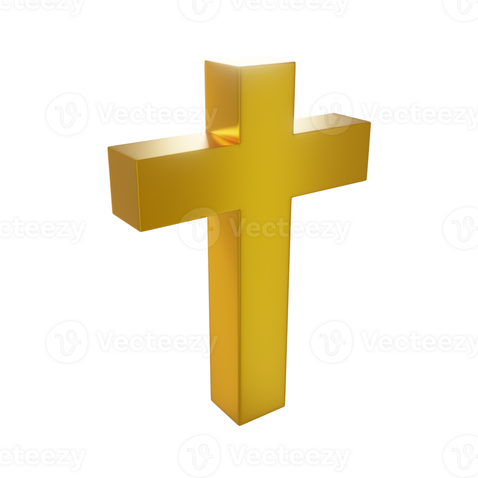 3d render of cross png