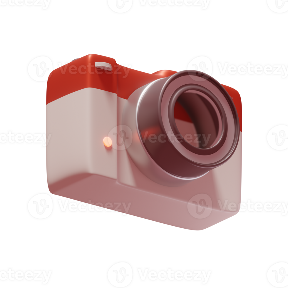 3D render of camera png
