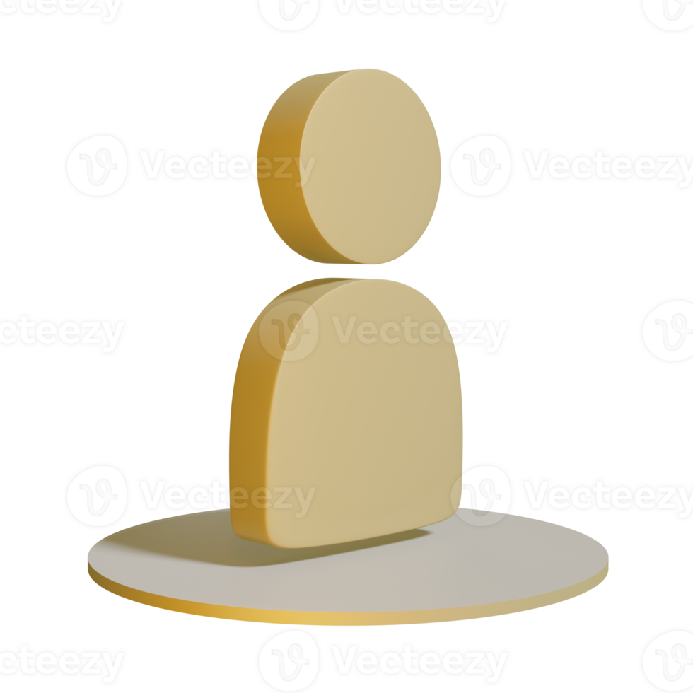 3d user icon png