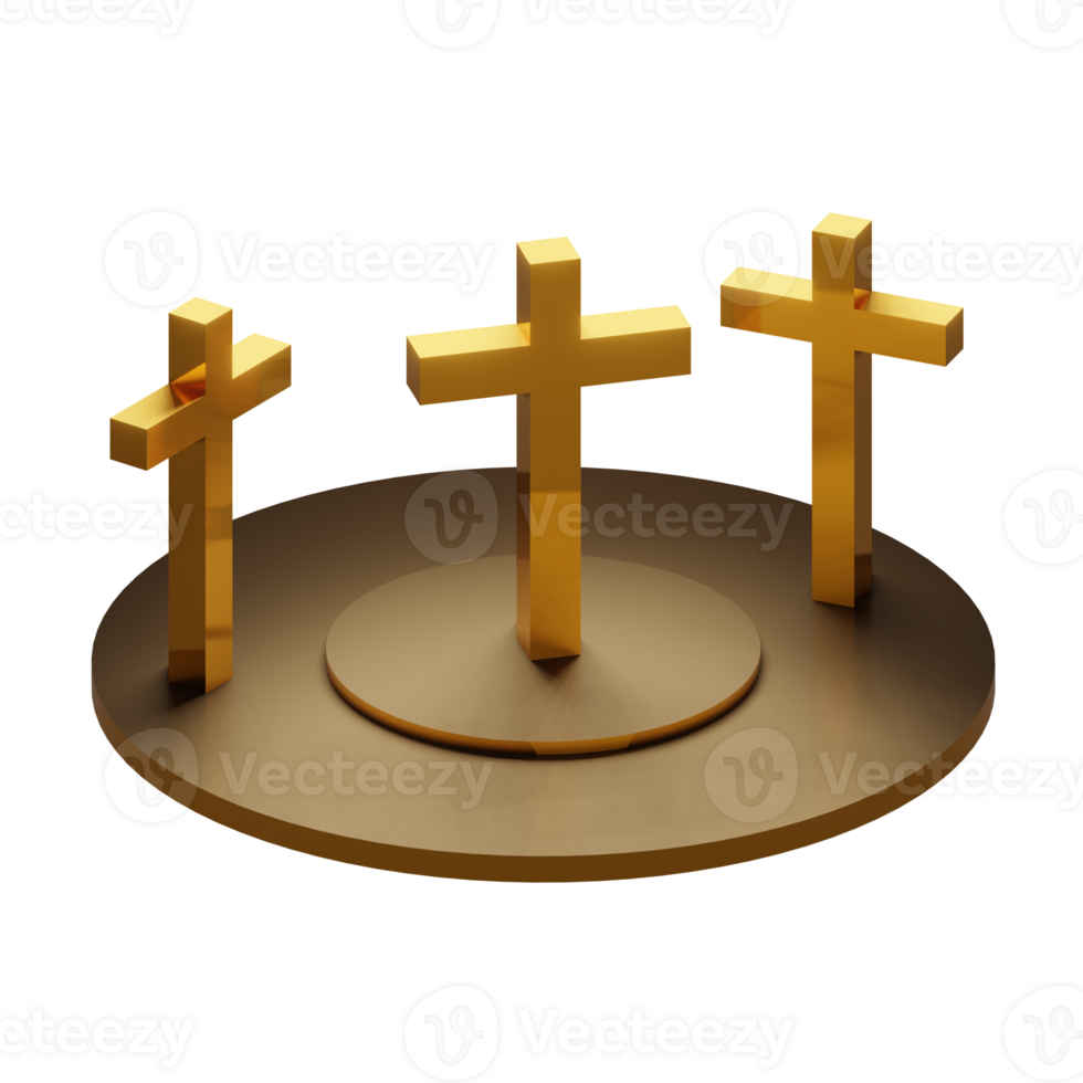 3d render of cross png
