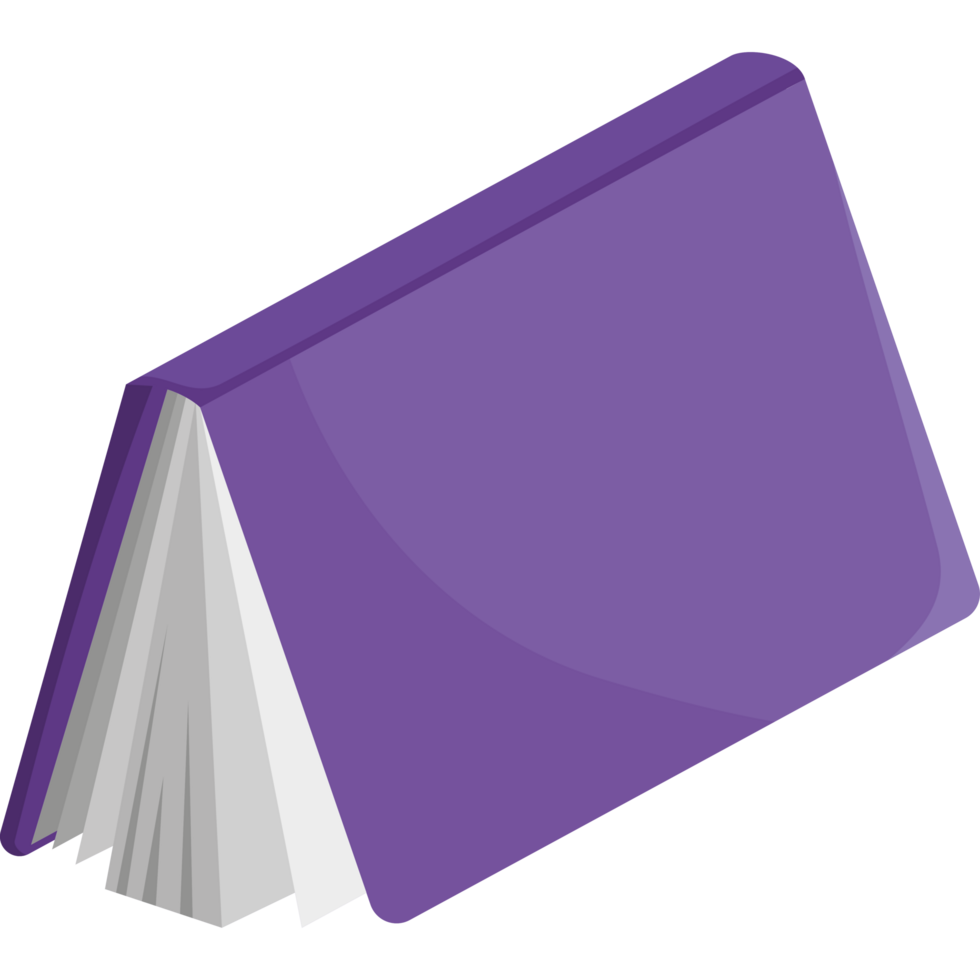 purple text book library png