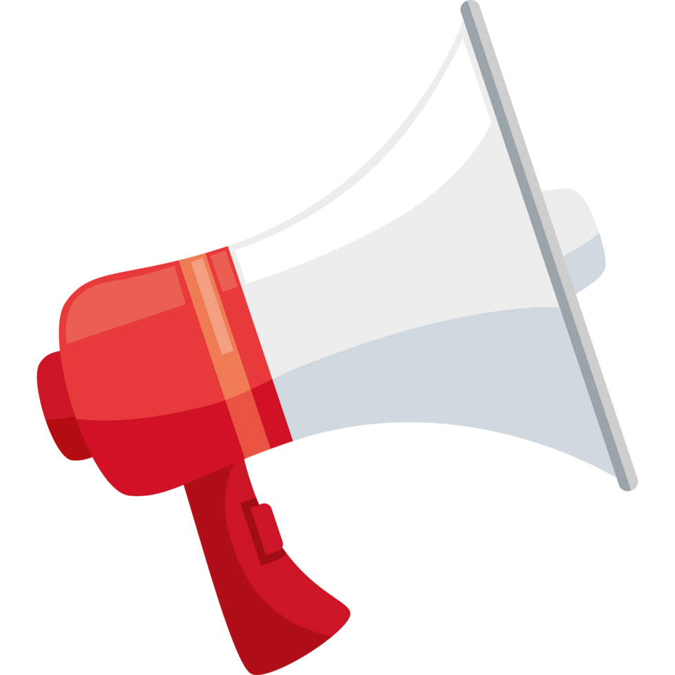 megaphone device audio png