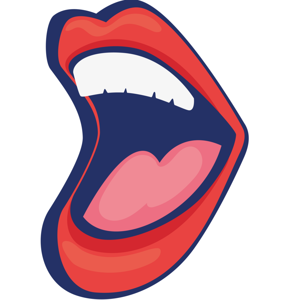 mouth woman open png