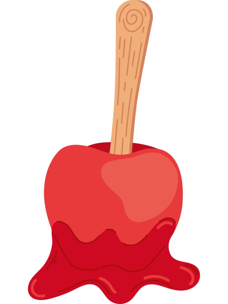 Fresh organic fruit candy apple png
