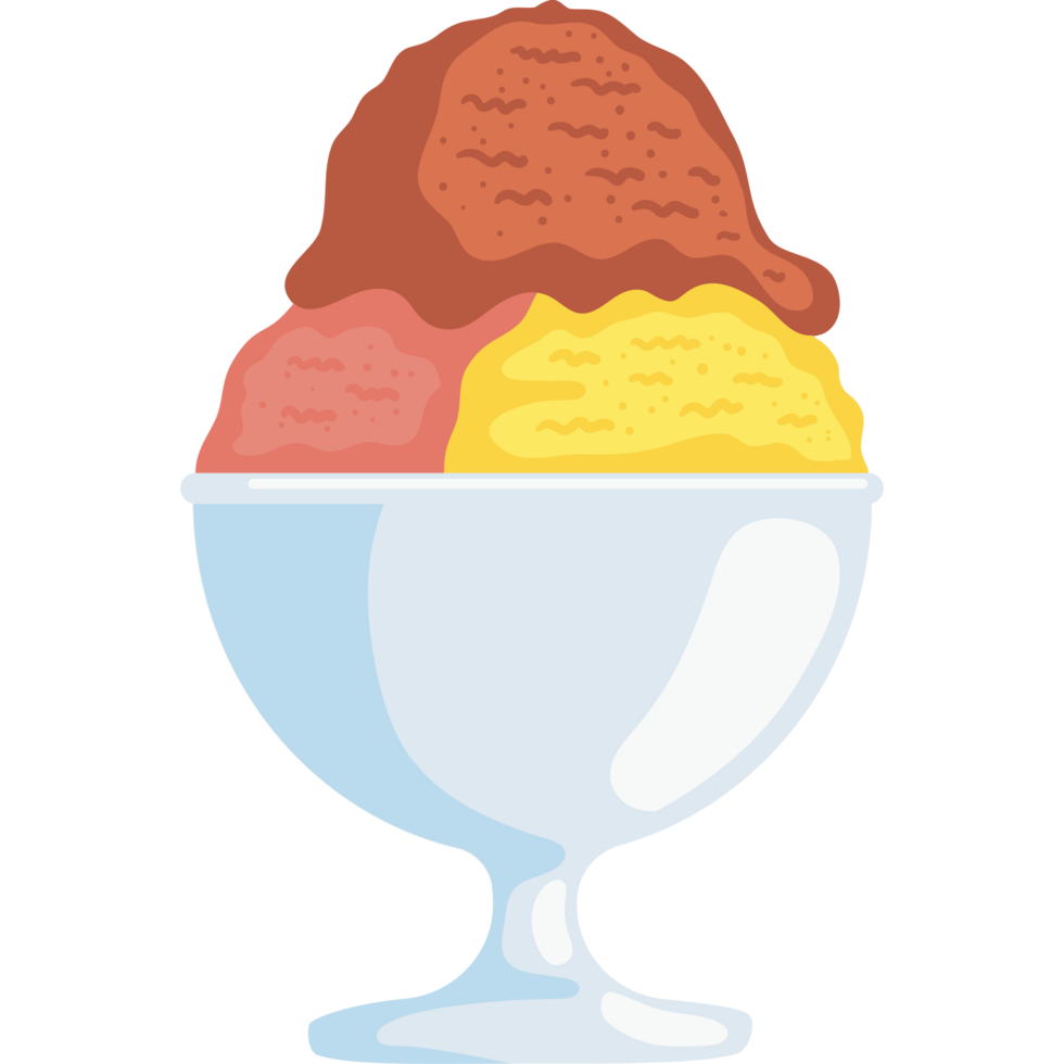 ice cream in a cup png