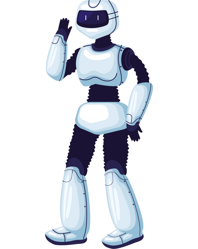 robot ai technology futuristic png