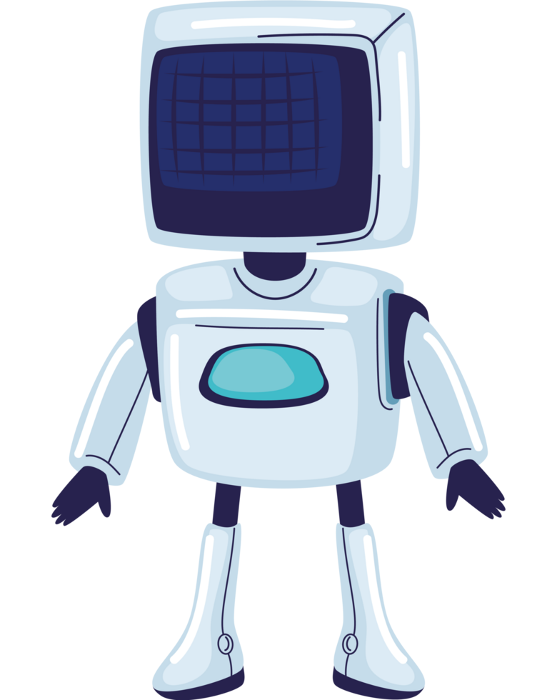 robot ai technology machine character png