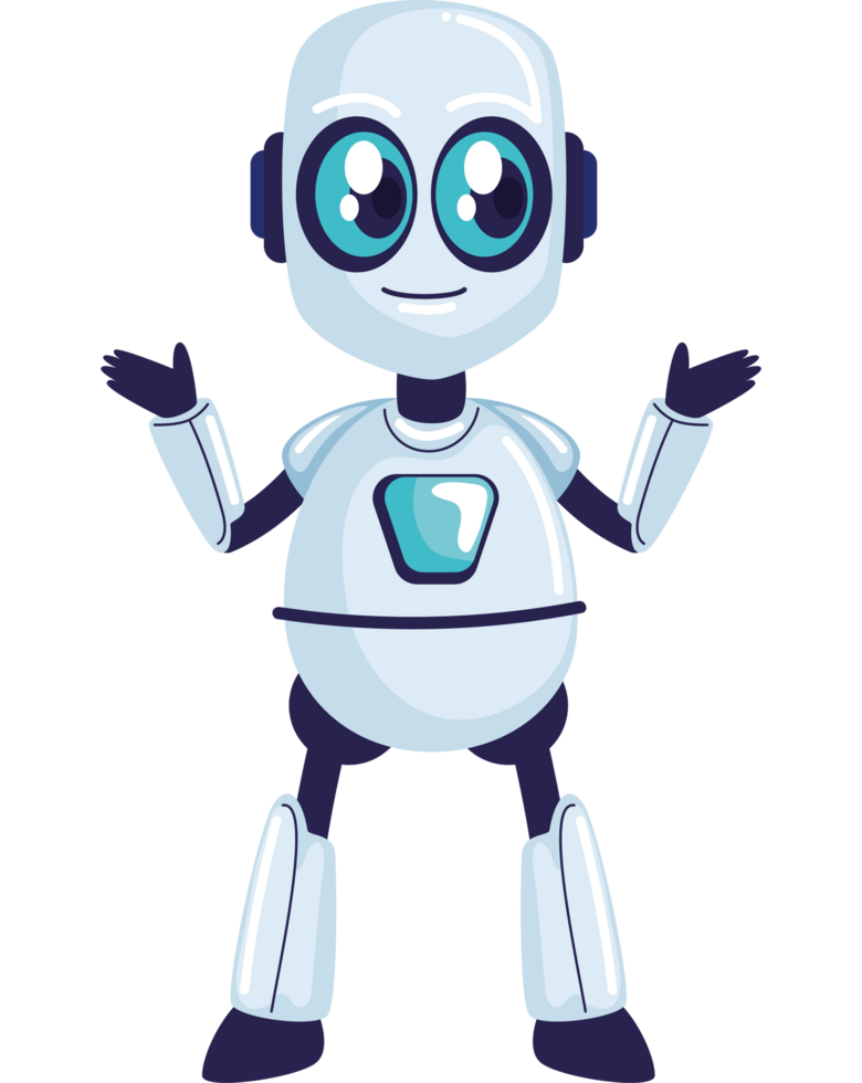 robot ai technology automation icon png