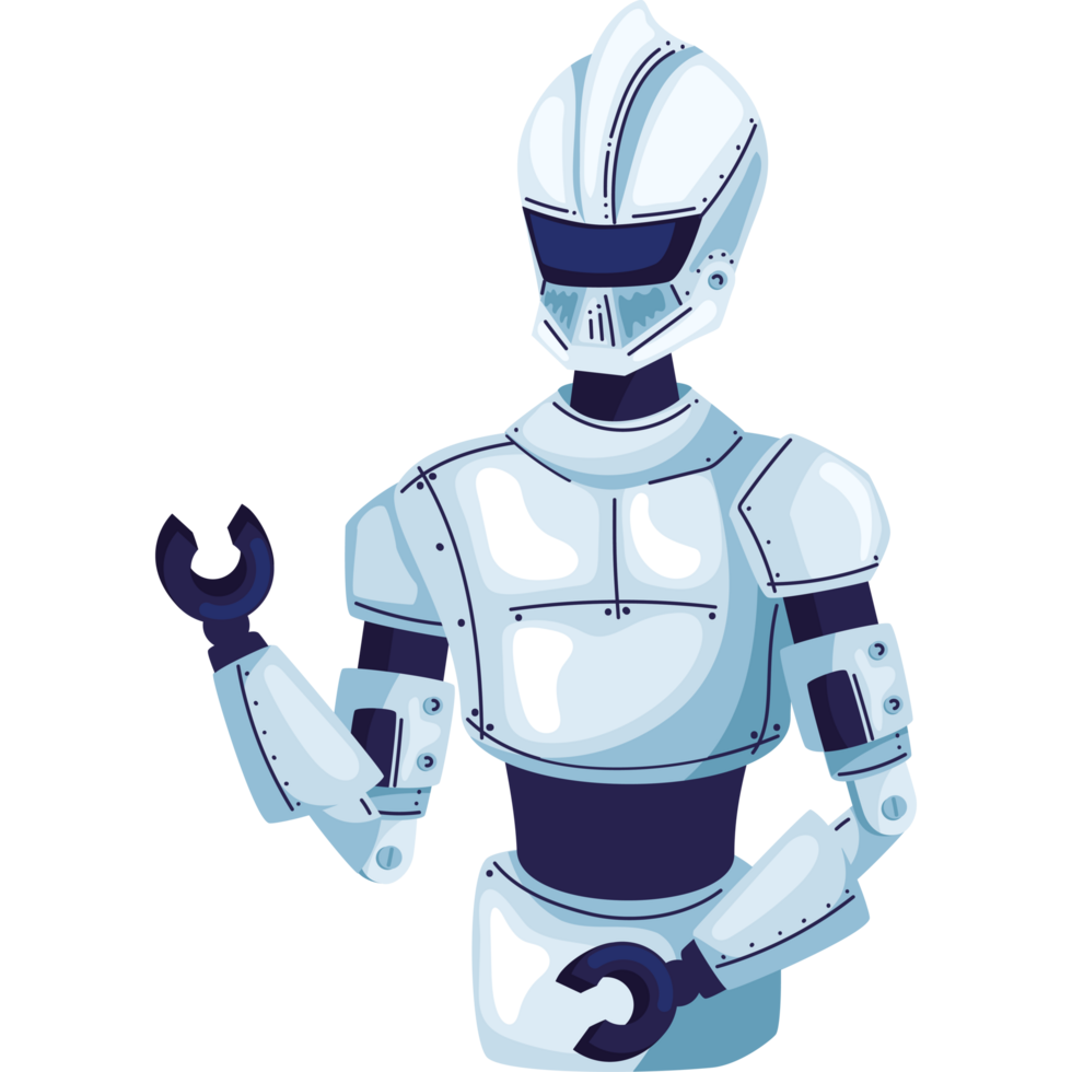 robot ai technology cybernetic png