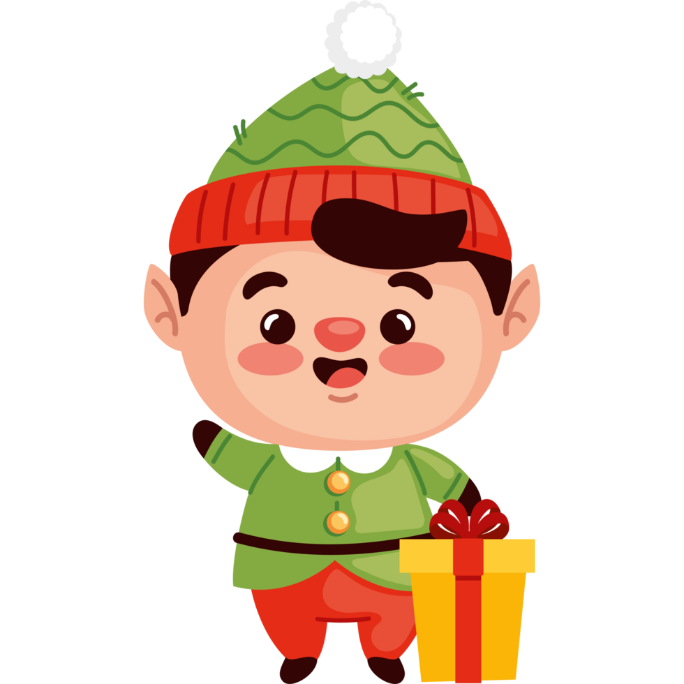 christmas character elf png