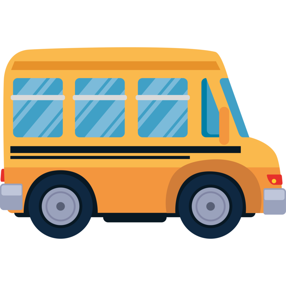 school bus for students isolated png