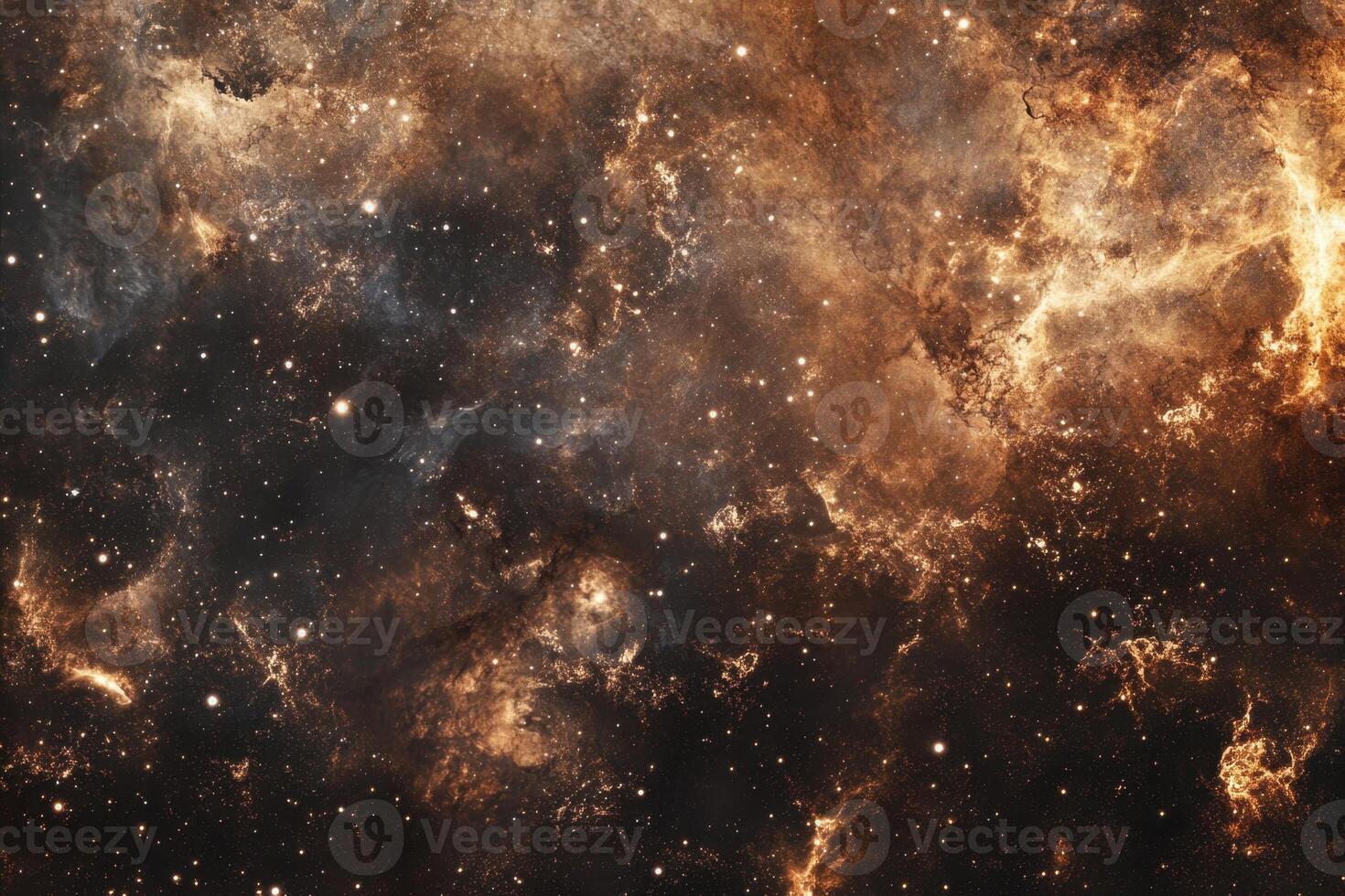 A cosmic nebula with swirling clouds of gas and dust, illuminating the vastness of space. photo