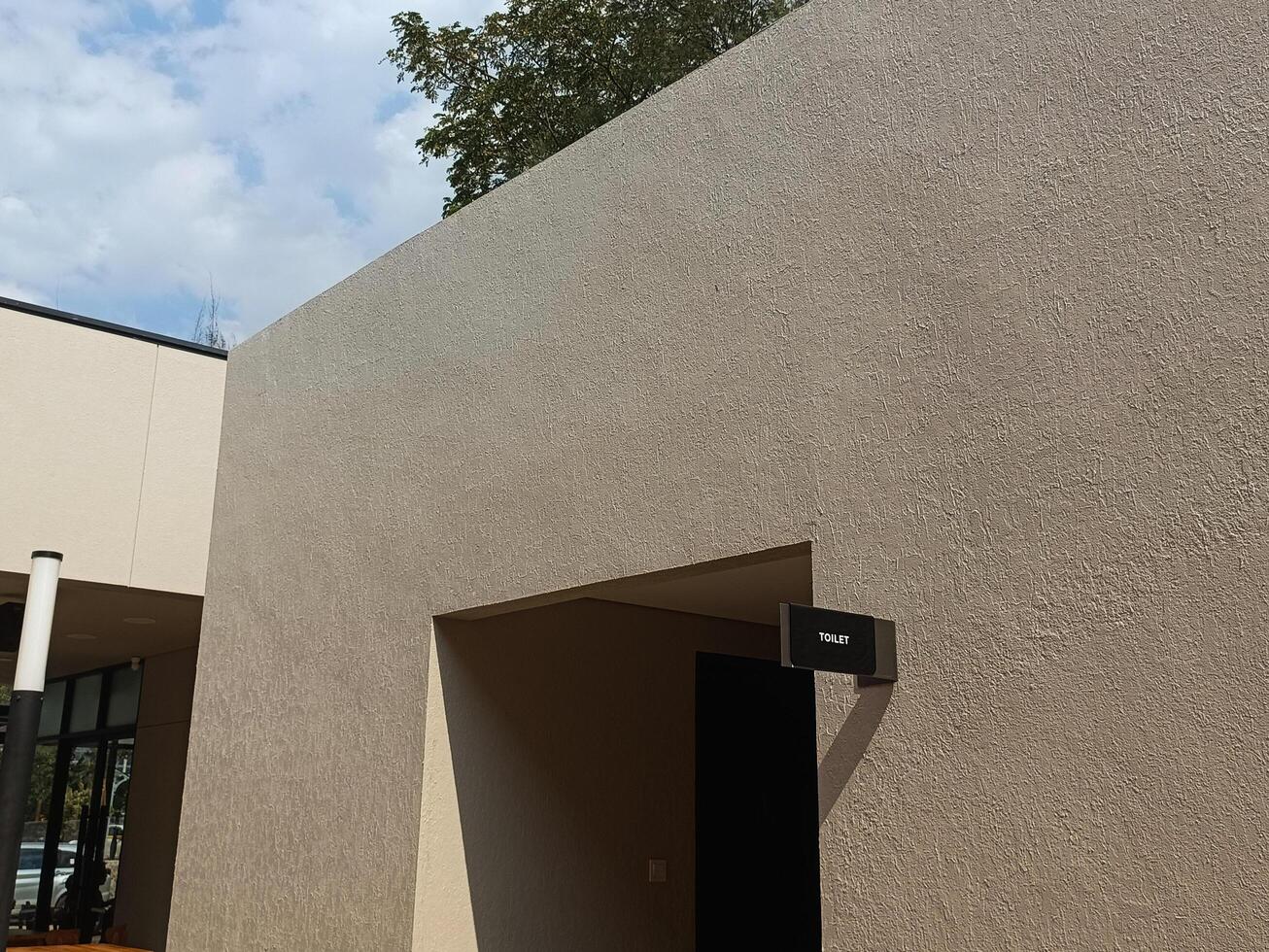 Modern Minimalist Architecture of Public Restroom Facility in Semarang photo