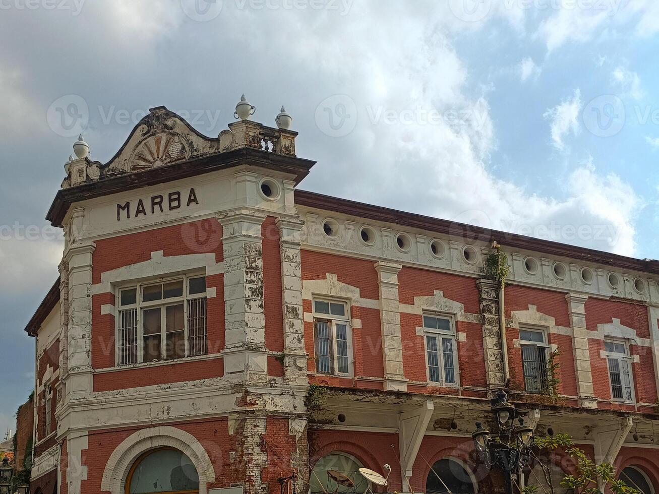Historic Marba Building in Semarang with Classic Colonial Architecture photo