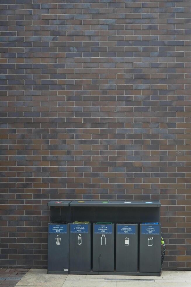 turkey istanbul 14 june 2024.Exploring Modern Waste Management Solutions That Face Various Challenges Like a Brick Wall photo