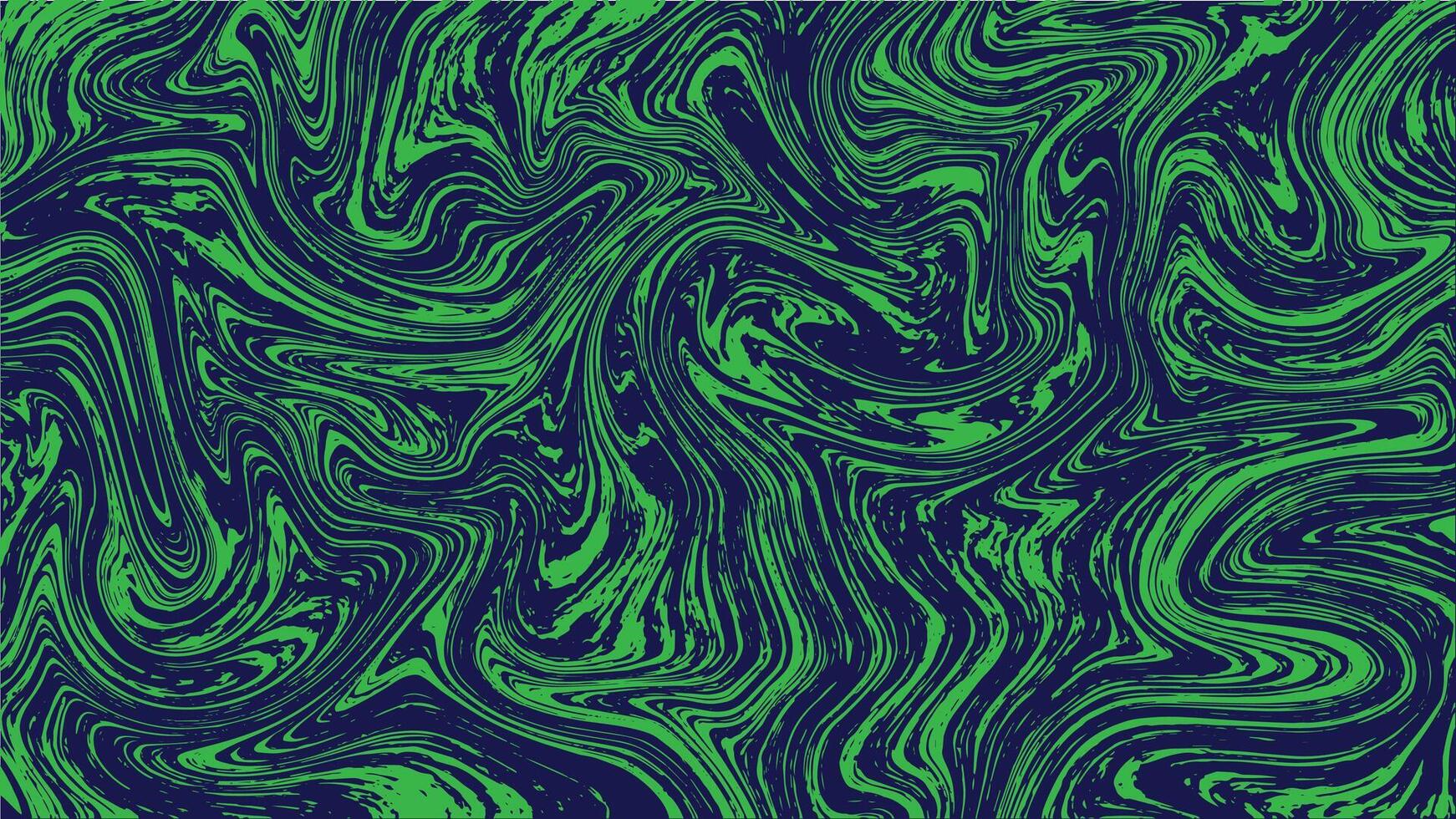 Green and abstract background with liquify flow. Liquify Abstract Pattern With UFO Green And Black Graphics.Abstract dark green and gray liquid marble texture background vector