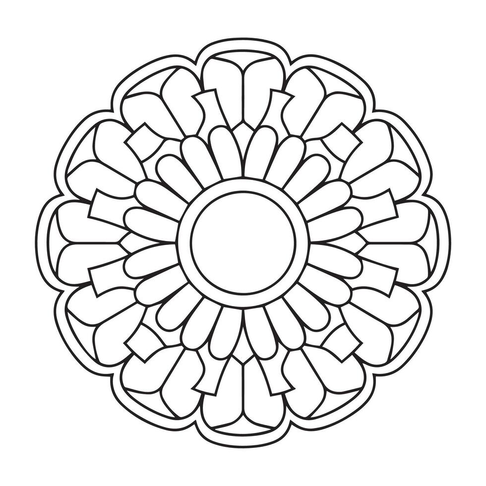 Mandala coloring book Circles of Serenity Mandalas for All Ages vector
