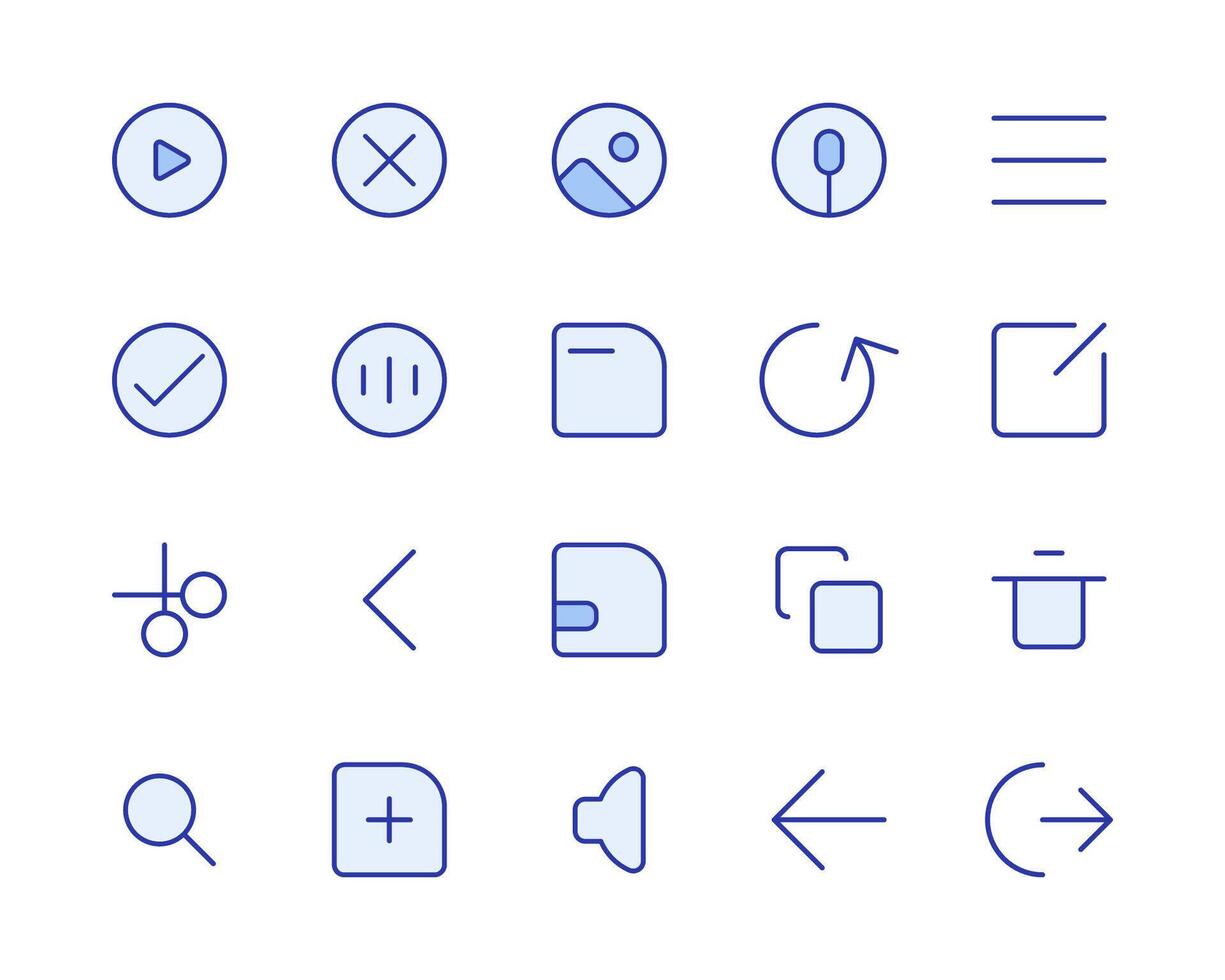file upload icon set vector