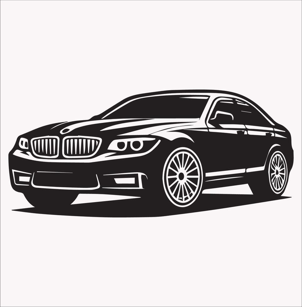 Car Logotype Silhouette for Web and Logo Design vector