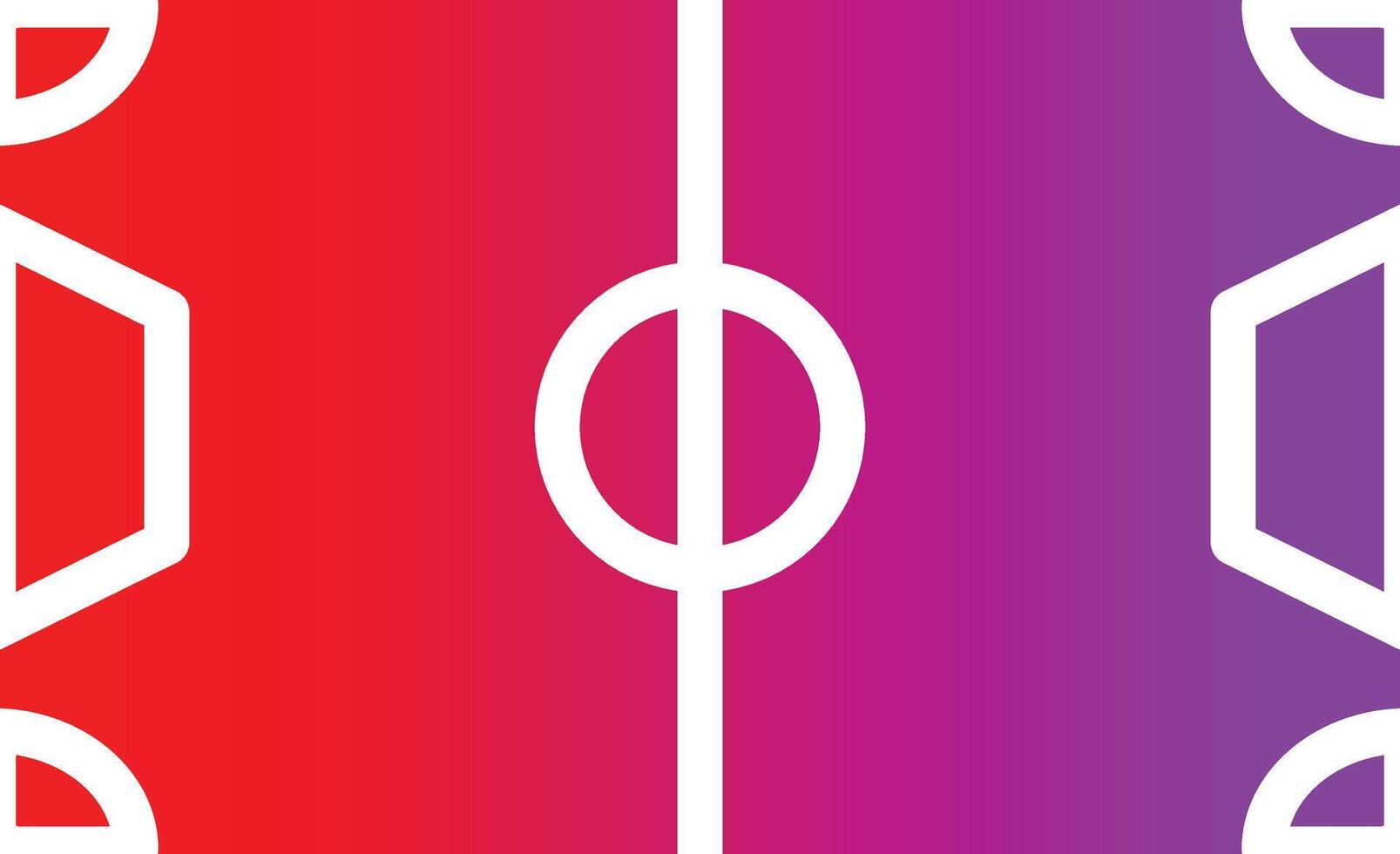 A soccer field with two goal posts and a ball vector