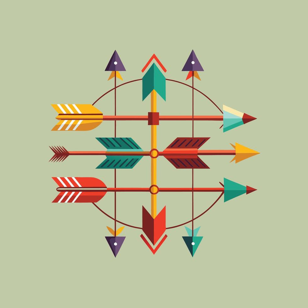 Arrow icon set isolated on white background vector