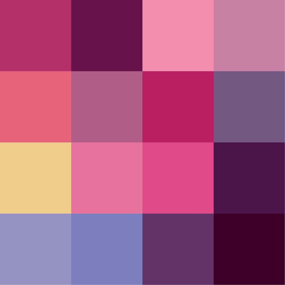 Colour palette with different shades and gradient. Set of creative gradient pallete color, Color Gradient Background Palette, Fashion bright neon color trend pallete. vector