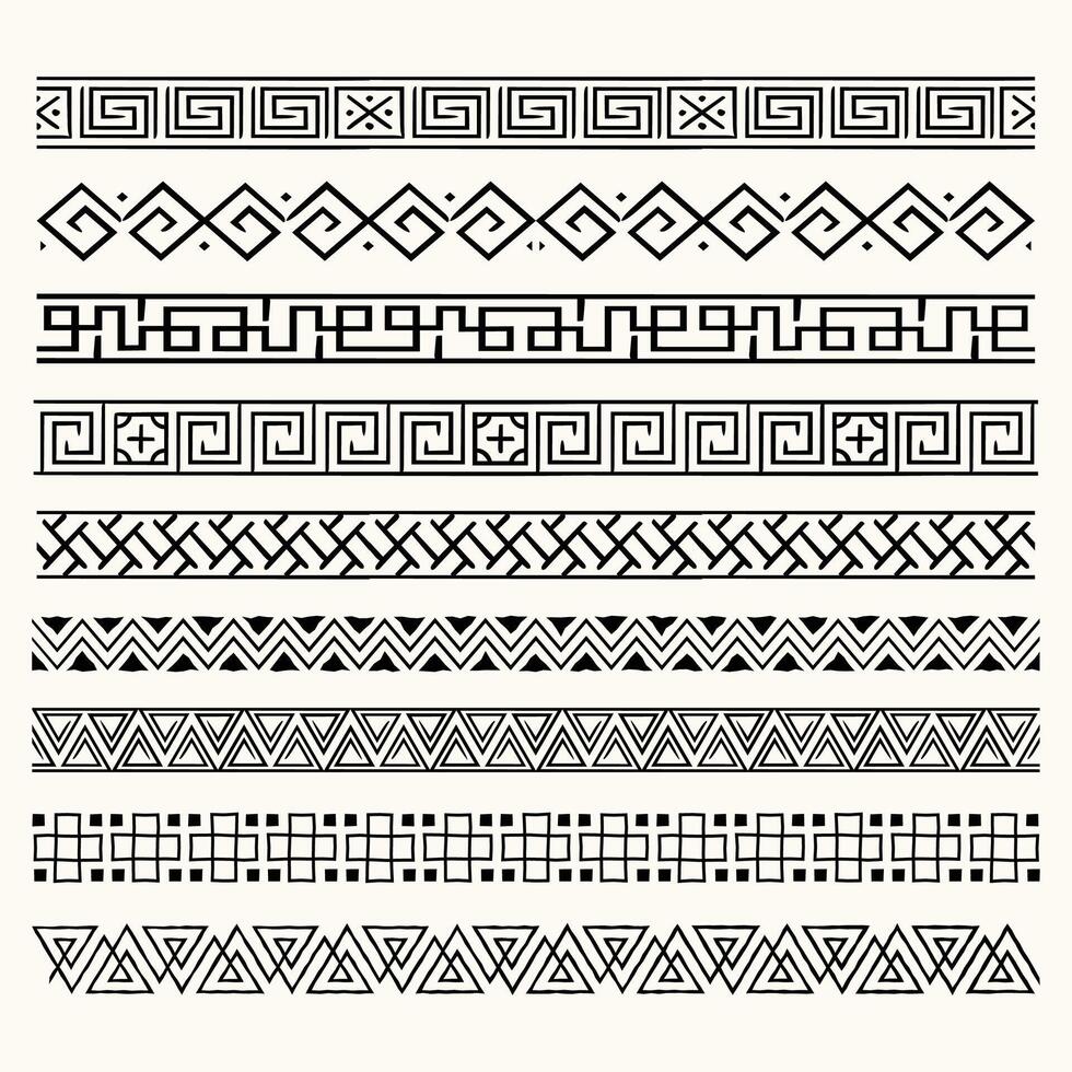 Decorative Ethnic Border vector