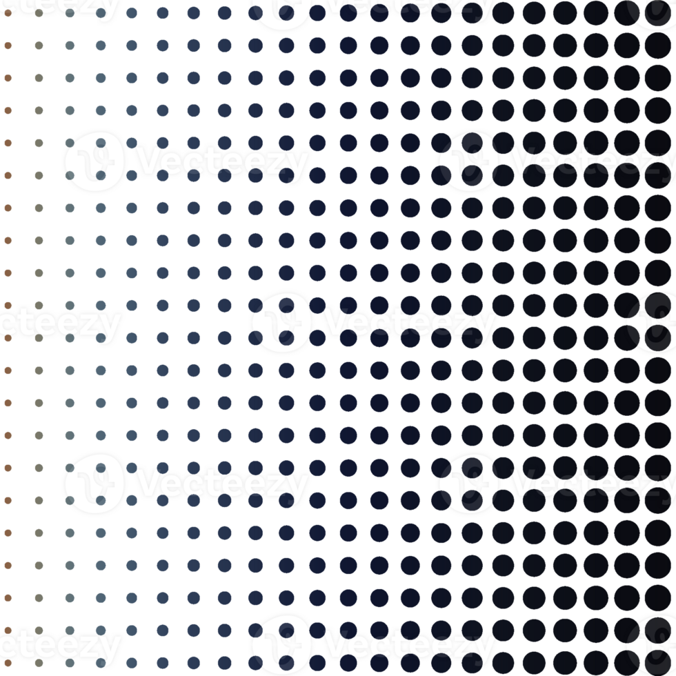 Dot Black gradient background with halftone decoration. dotted sparkles or halftone shine pattern texture. Suit for banner presentation design flyer and poster. png