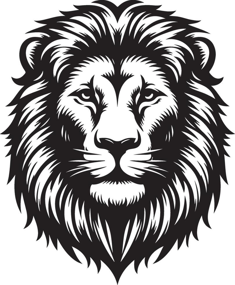 Lion head Logo vector