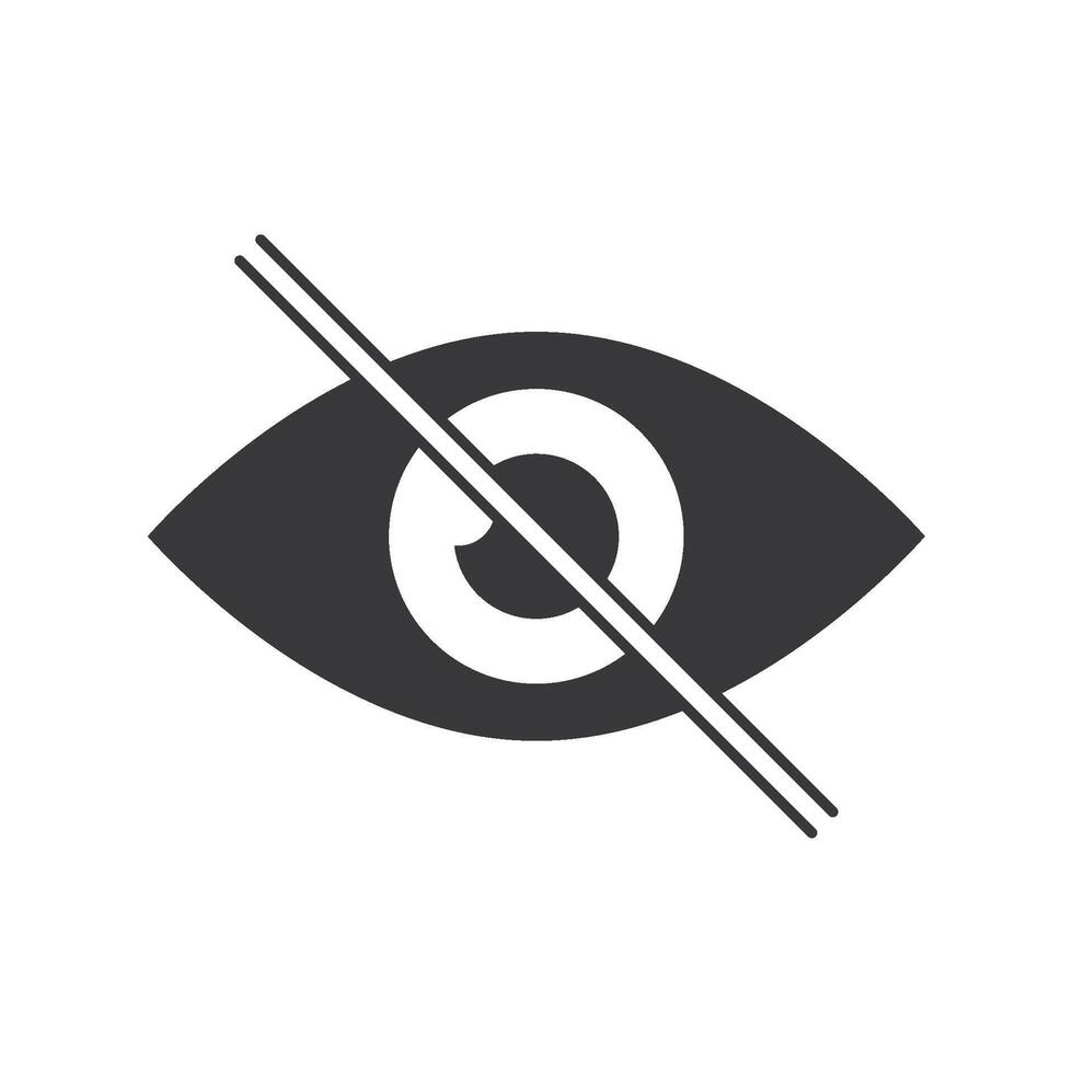 blind icon design vector