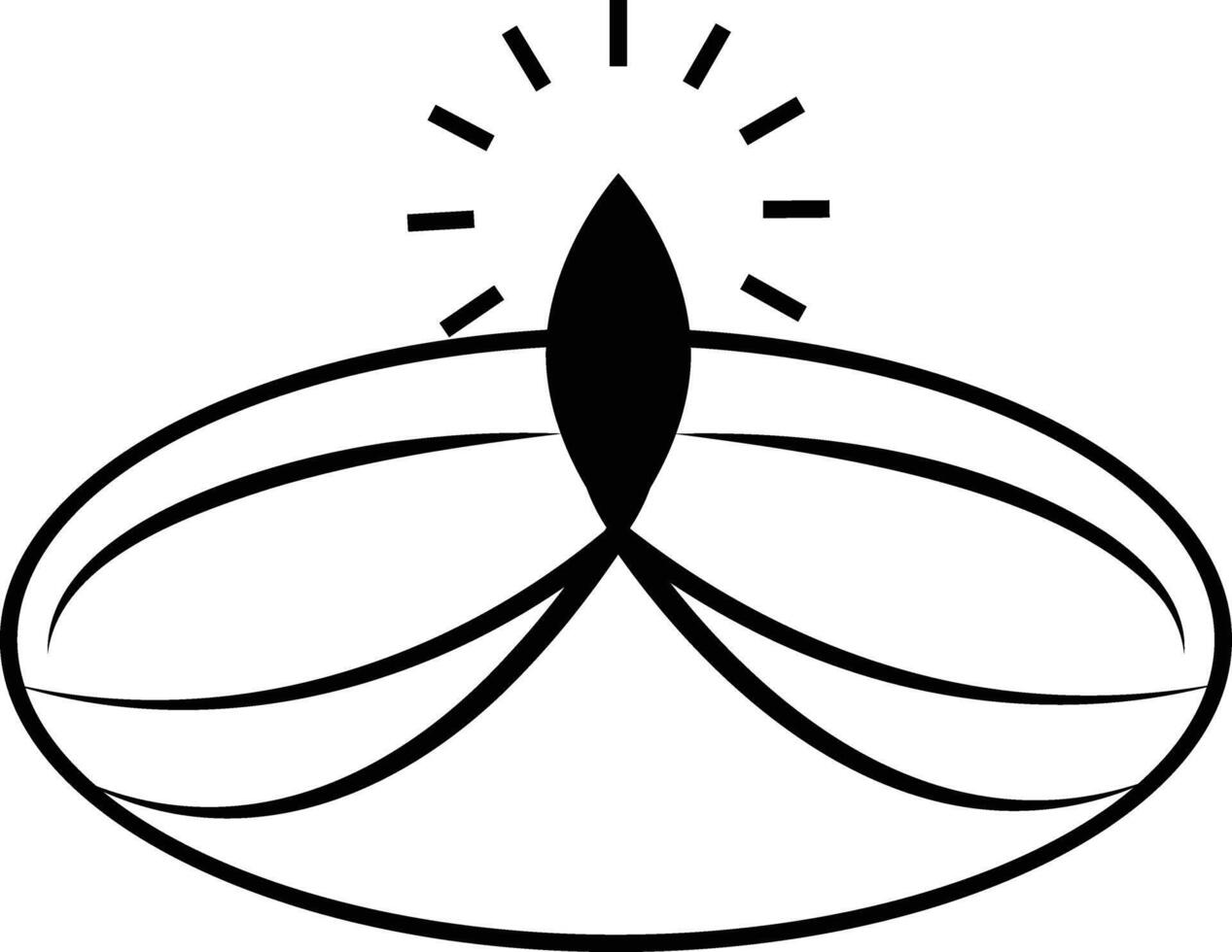 Diwali Diya Dip vector