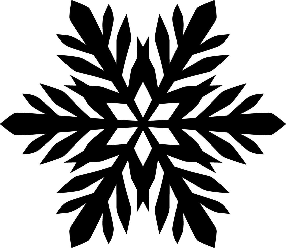 Snowflake xmas icon Christmas winter design vector