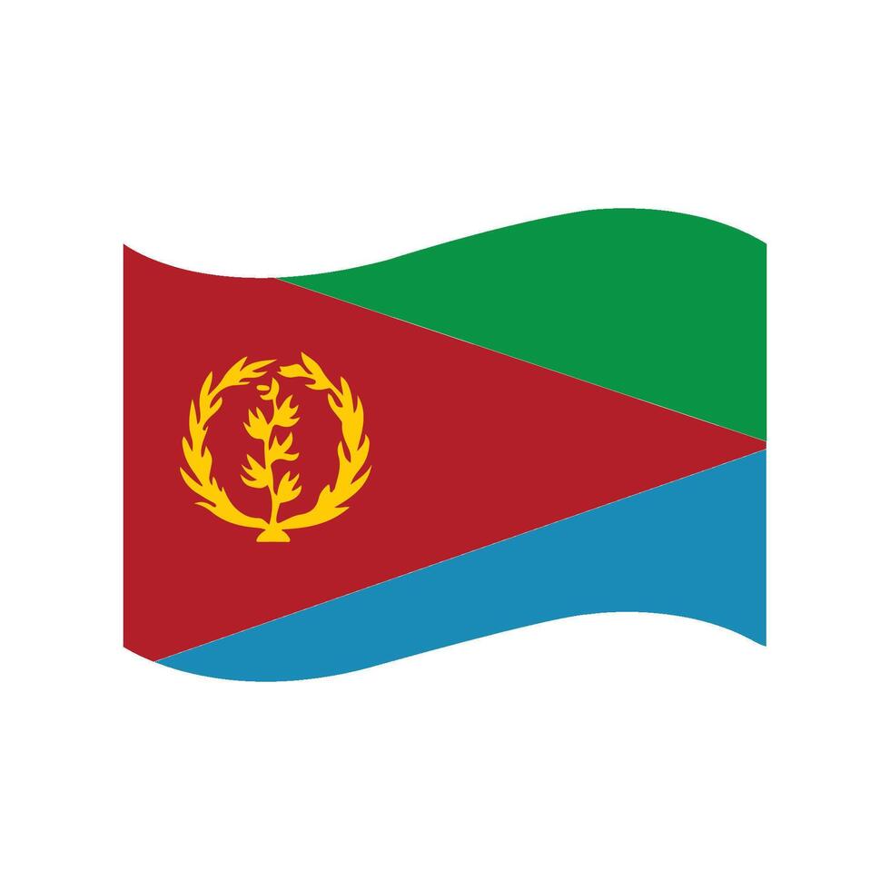 eritrea country flag vector
