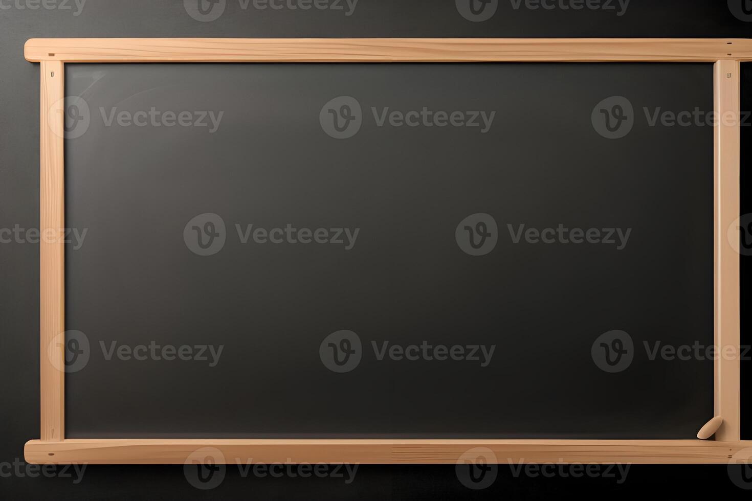 Isolated Blackboard on White Background illustration photo