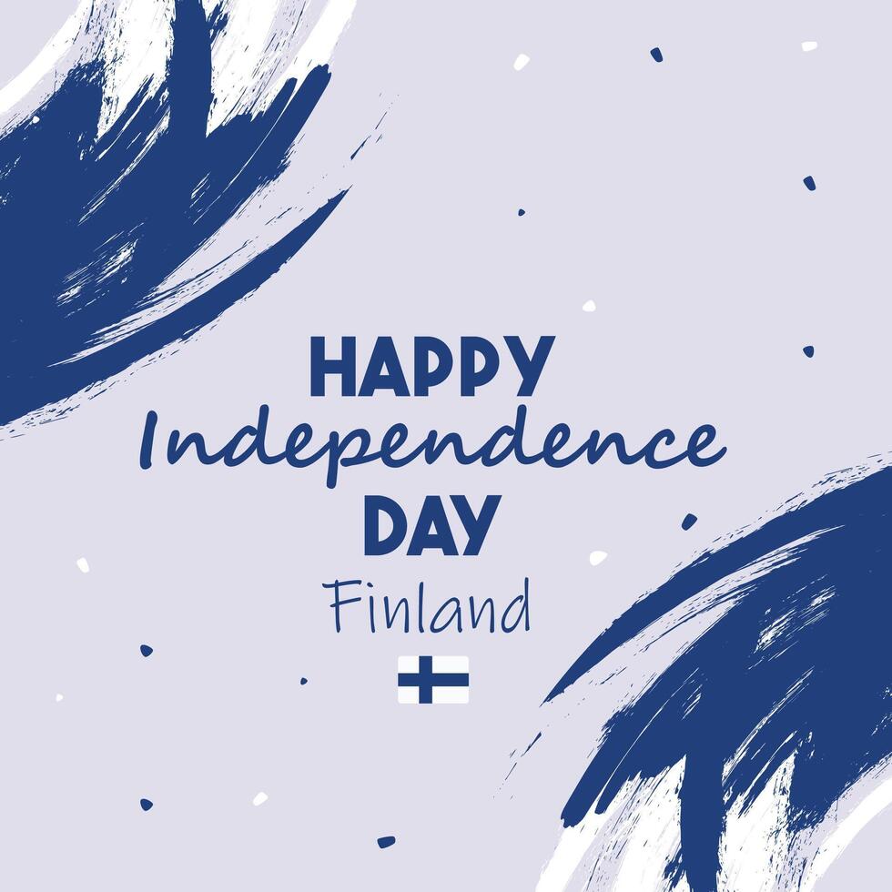 A Day to Celebrate Finland Freedom and Spirit vector