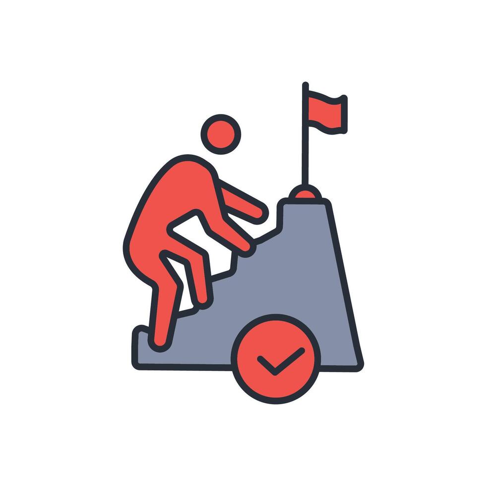 conquer icon. .Editable stroke.linear style sign for use web design,logo.Symbol illustration. vector