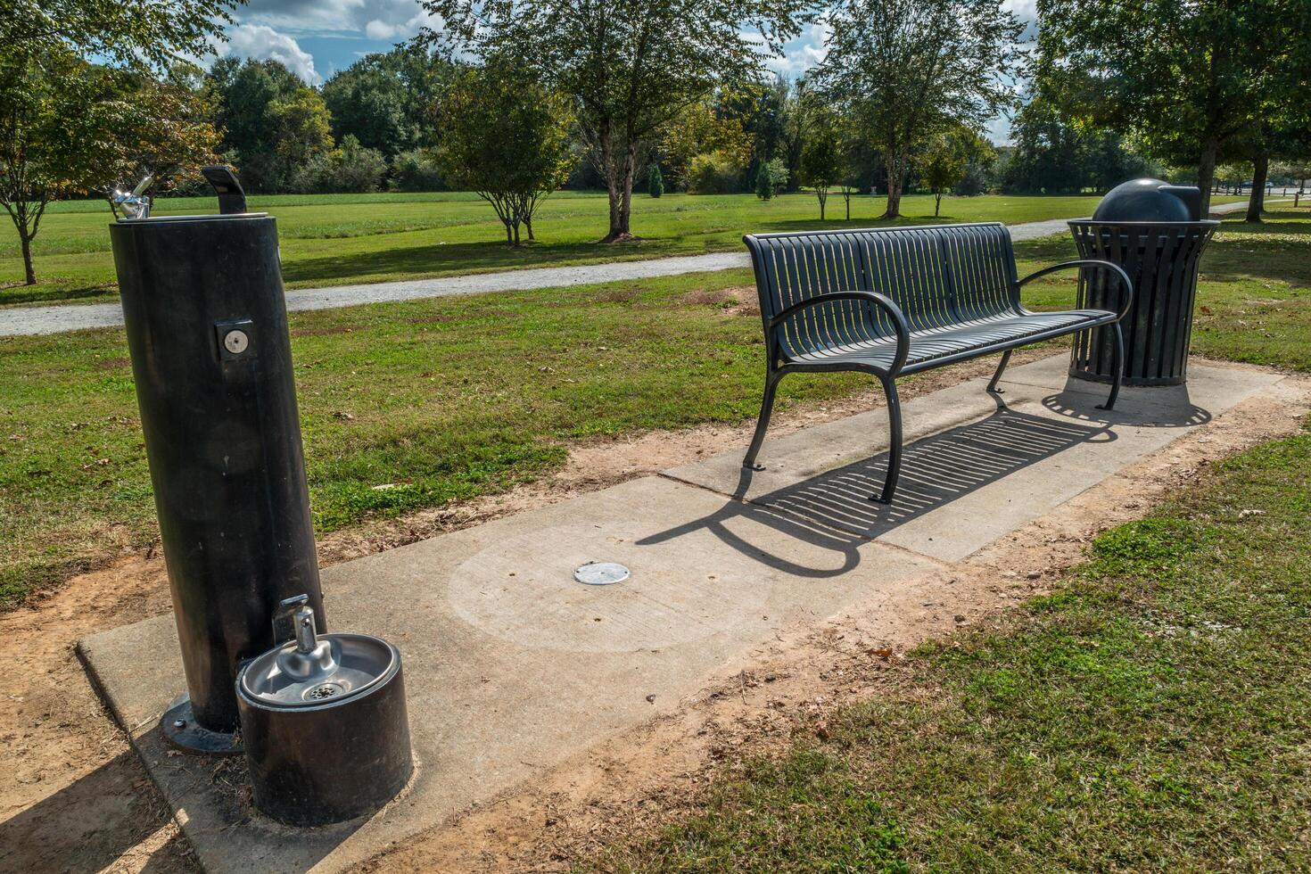 Park necessities closeup photo