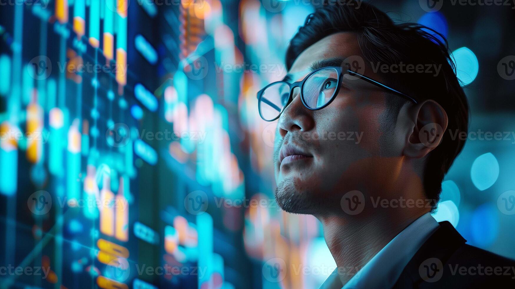 His unwavering commitment to his business objectives is evident in his every move photo