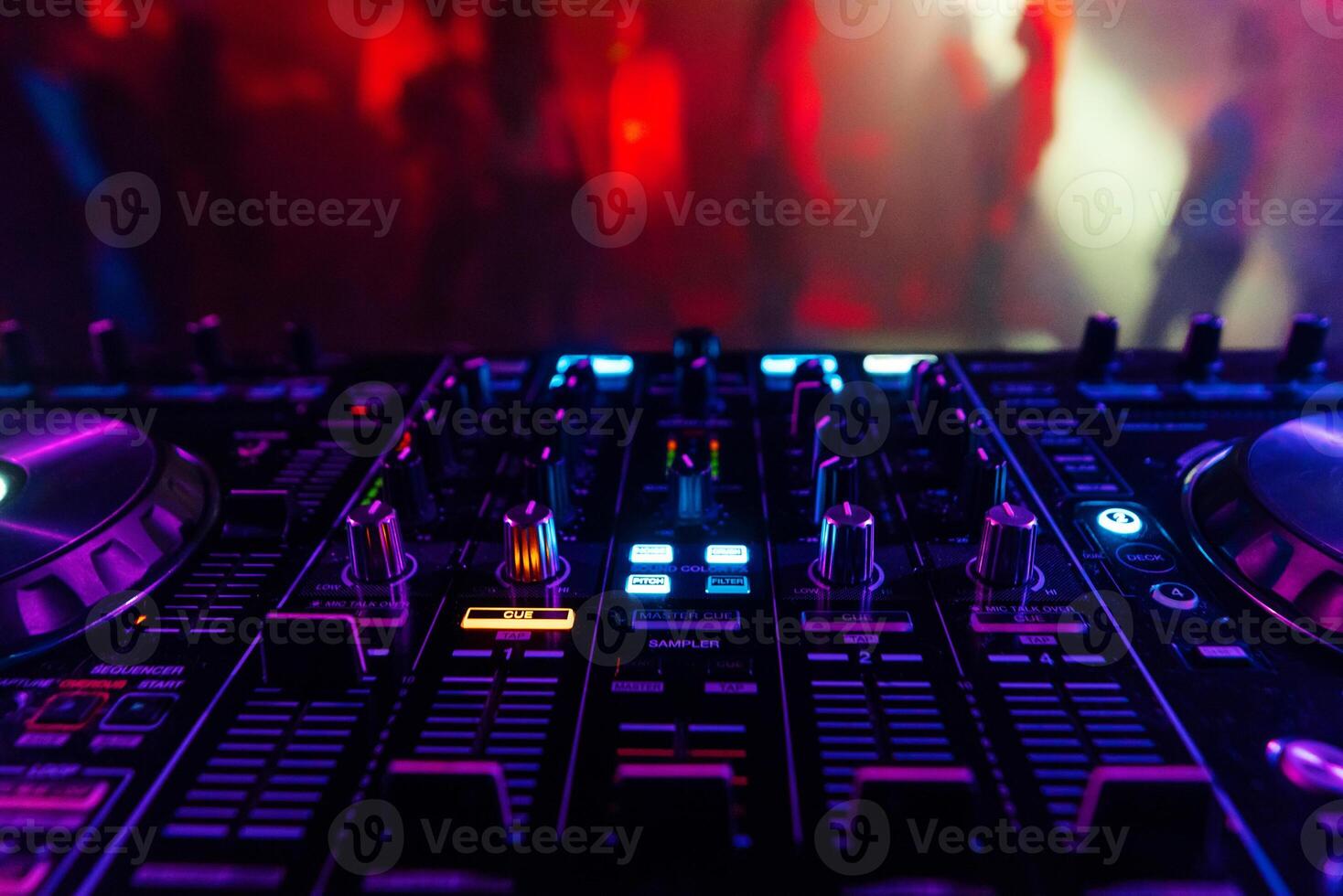 professional DJ controller for mixing electronic music photo