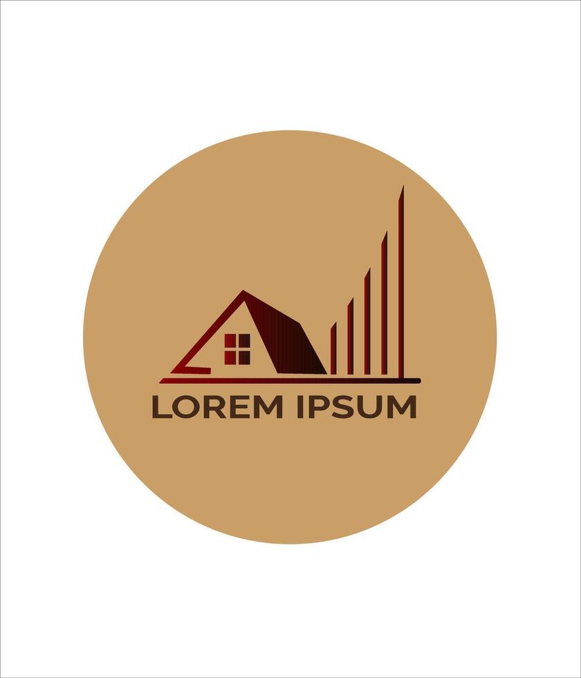 Modern Day New Model Building logo design vector