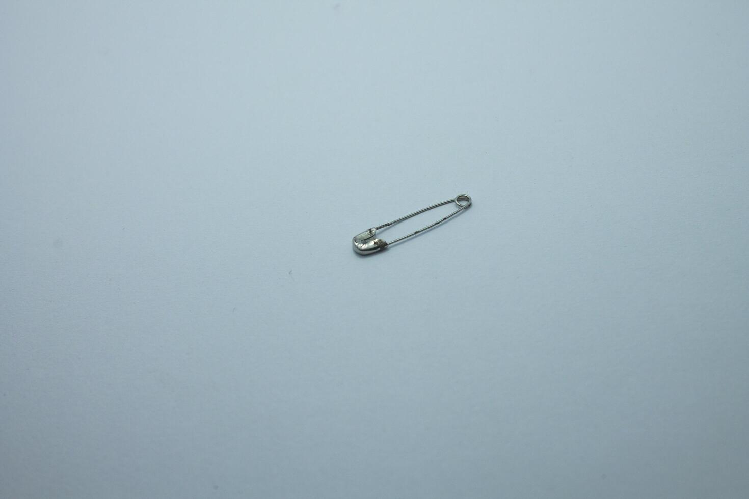 isolated safety pin photo