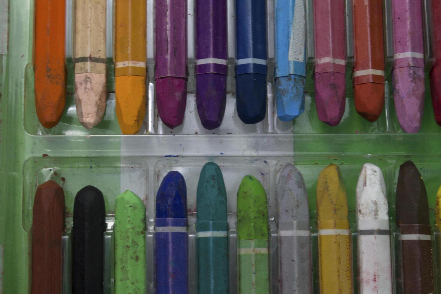 colorful crayons coloring pictures photo